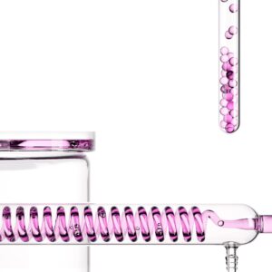 Borosilicate glass beaker set on a white background